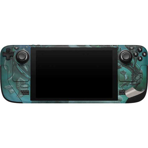 Ed Beard Jr. The Green Dragon Steam Deck Handheld Gaming Computer Skin